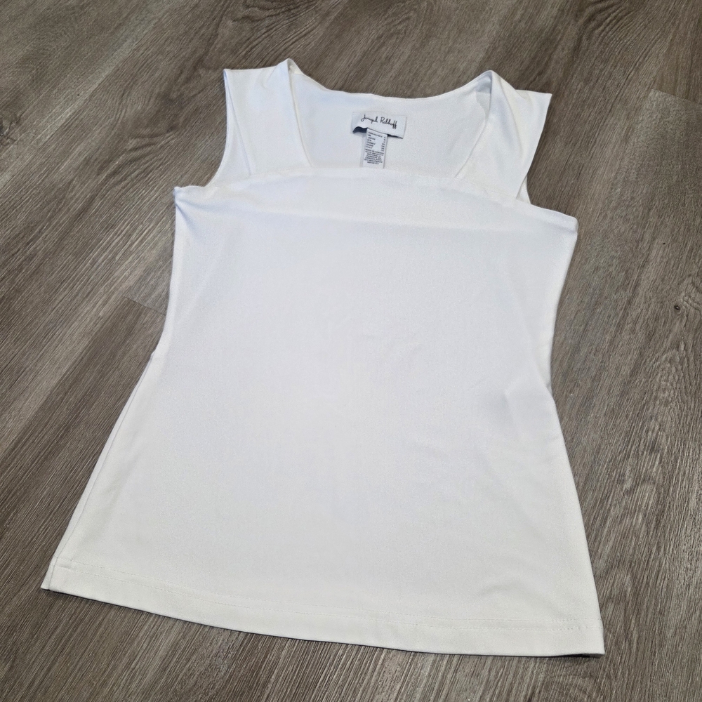 Joseph Ribkoff Casual Square Neck Tank Top - Picture 4 of 7